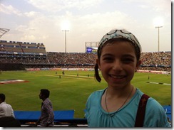 Abigail at Cricket