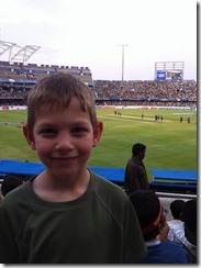 Aidan at Cricket 2