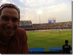 Phil at Cricket